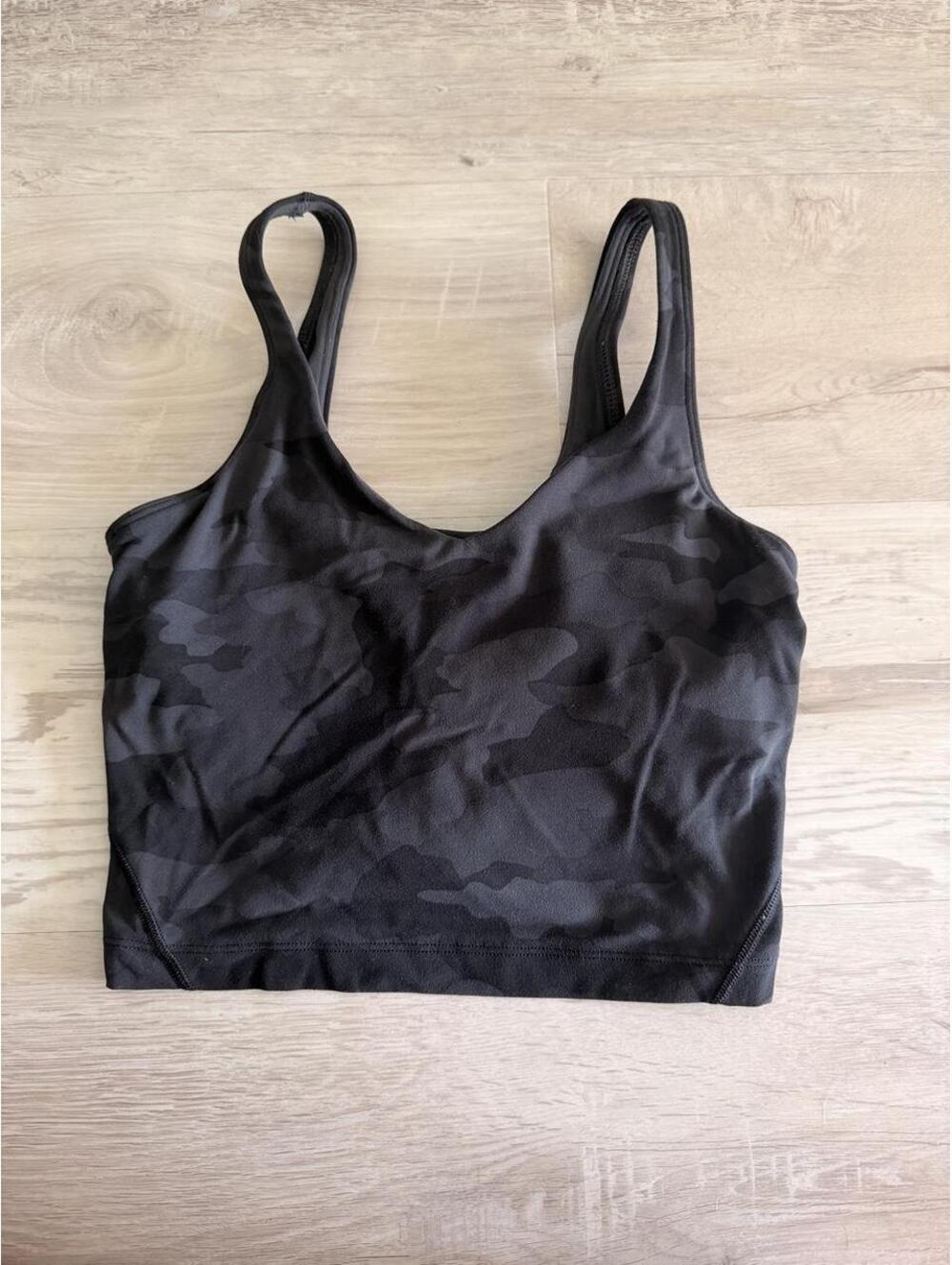 Lululemon Women's Black and Multi Bra
